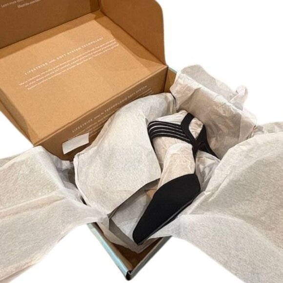 Life Stride “Sanya” Modern Microsuede Pump in Black – Size 9 – New in Box - Picture 7 of 9